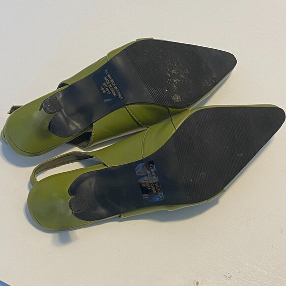 CLASSIQUE Slingback Kiteen Heel Shoes - Picture 6 of 6